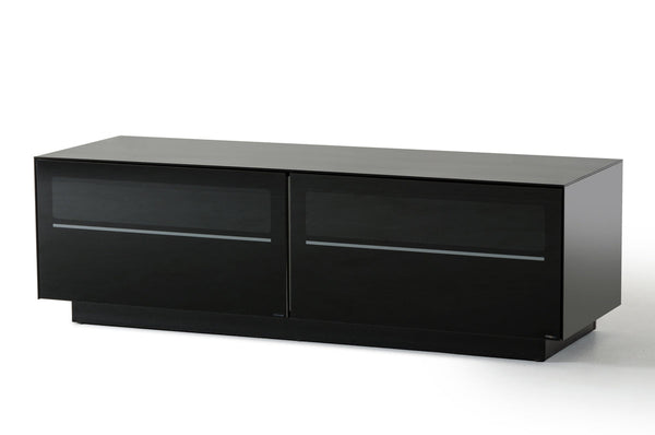 Modrest Carter Contemporary Black TV Stand - MONAVILLA