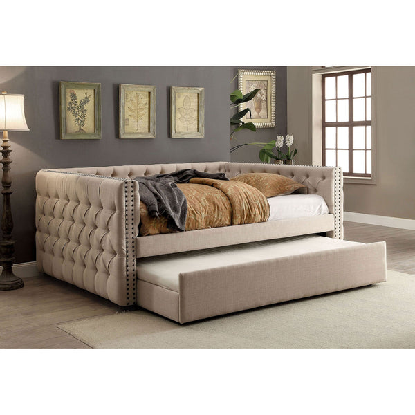 Furniture Of America Suzanne Ivory Transitional Full Daybed Model CM1028F-BED - MONAVILLA