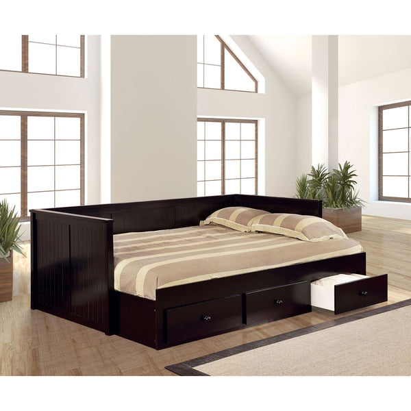 Furniture Of America Wolford Black Cottage Full Size Daybed, Black Model CM1927BK-BED - MONAVILLA