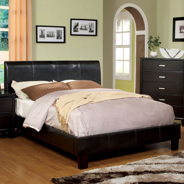 Furniture Of America Villa Park Espresso Contemporary California King Bed Model CM7007CK-BED - MONAVILLA