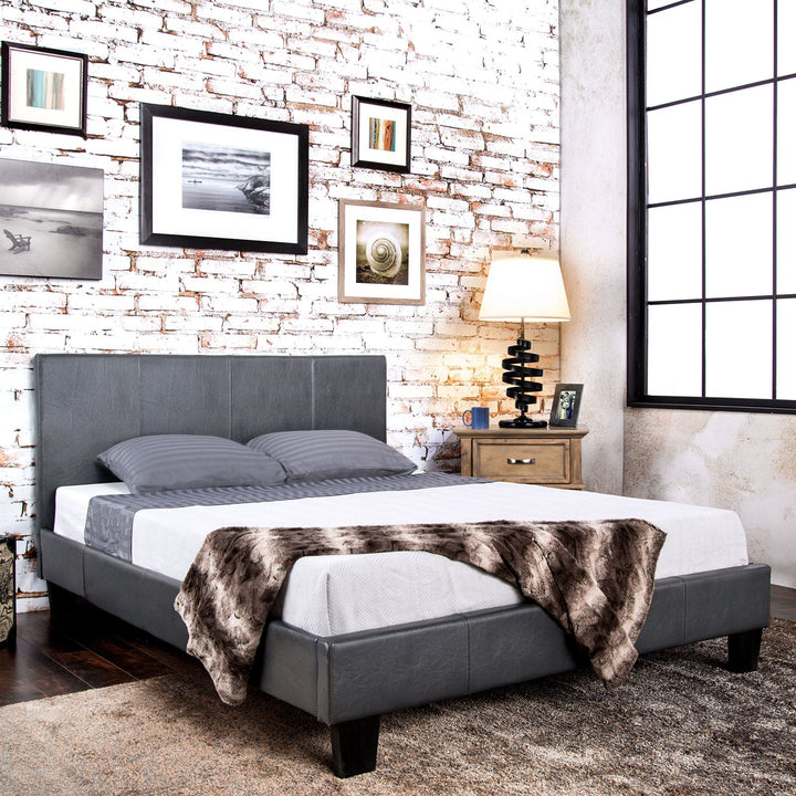 Furniture Of America Winn Park Gray Contemporary Queen Bed Model CM7008GY-Q-BED-VN - MONAVILLA