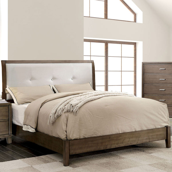 Furniture Of America Enrico Gray Contemporary Bed Model CM7068GY - MONAVILLA