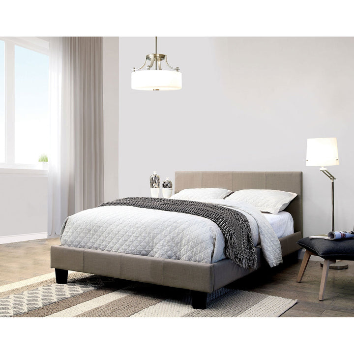 Furniture Of America Sims Gray Contemporary Bed Model CM7078GY - MONAVILLA