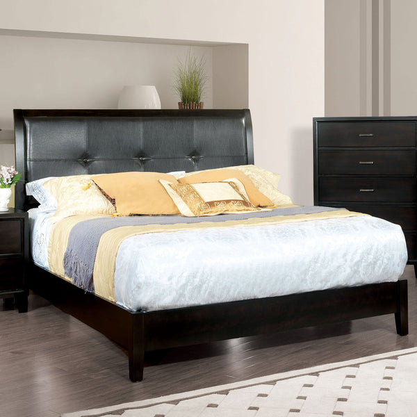 Furniture Of America Enrico Espresso Contemporary California King Bed Model CM7088CK-BED - MONAVILLA