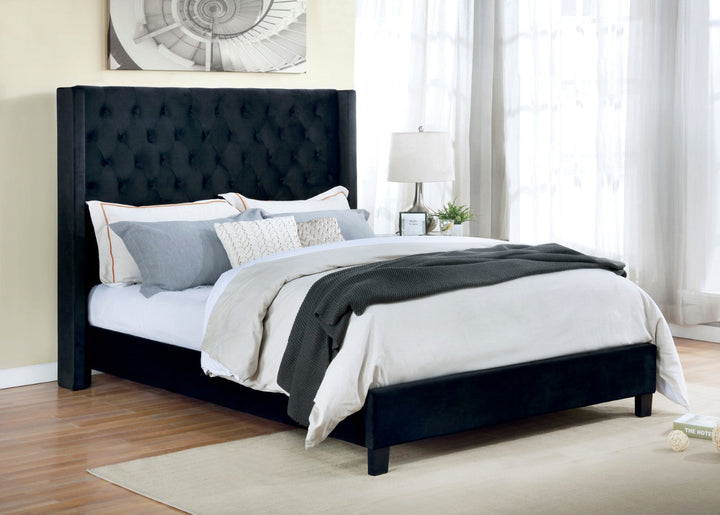 Furniture Of America Ryleigh Black Transitional Bed Model CM7141BK - MONAVILLA