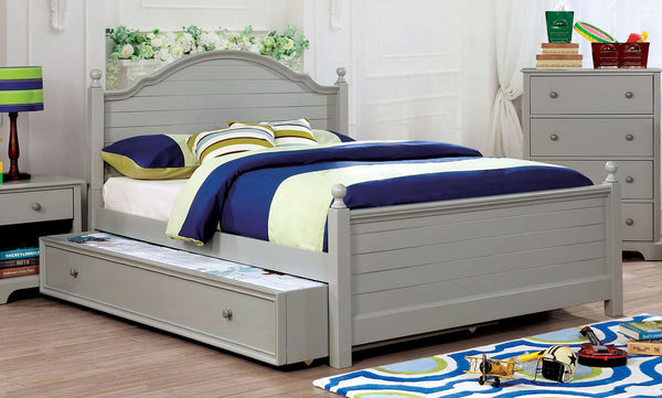 Furniture Of America Diane Gray Transitional Full Bed Model CM7158GY-F-BED-VN - MONAVILLA