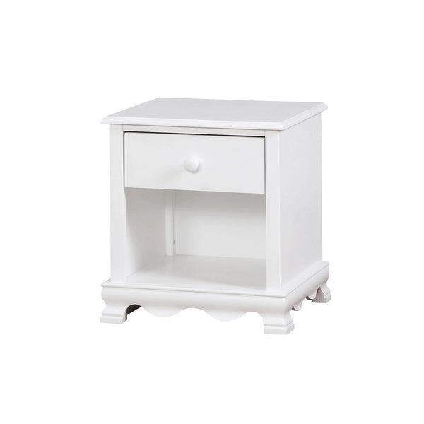 Furniture Of America Dani White Transitional Night Stand Model CM7159WH-N-VN - MONAVILLA