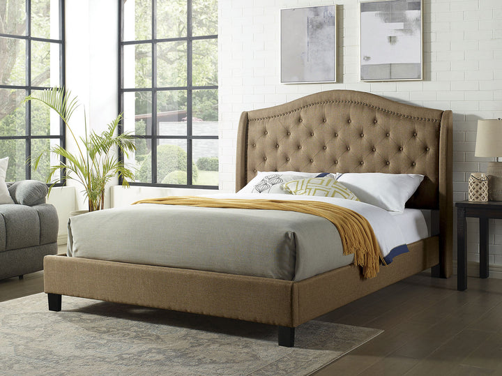 Furniture Of America Carly Brown Transitional Full Bed, Brown Model CM7160BR-F-BED - MONAVILLA