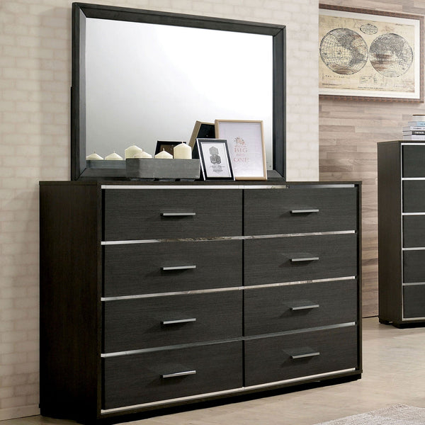 Furniture Of America Camryn Warm Gray Contemporary Dresser Model CM7589D - MONAVILLA