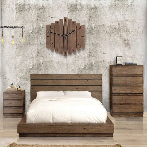 Furniture Of America Coimbra Rustic Natural Tone Rustic Bed Model CM7623 - MONAVILLA