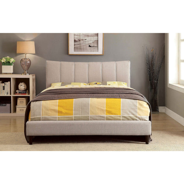 Furniture Of America Ennis Beige Contemporary Full Bed Model CM7678BG-F-BED-VN - MONAVILLA