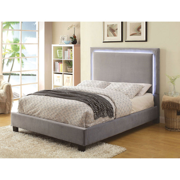 Furniture Of America Erglow Gray Contemporary Twin Bed Model CM7695GY-T-BED-VN - MONAVILLA