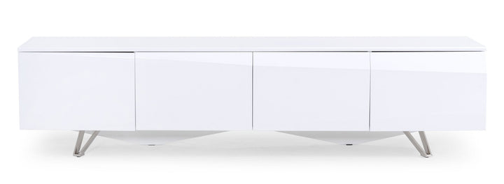 Modrest Columbia Modern White TV Stand - MONAVILLA