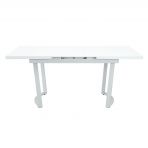 ACME Palton High Gloss White Finish Dining Table Model DN00732 - MONAVILLA