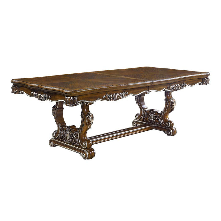 ACME Latisha Antique Oak Finish Dining Table Model DN01357 - MONAVILLA