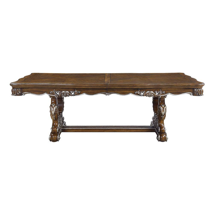 ACME Latisha Antique Oak Finish Dining Table Model DN01357 - MONAVILLA