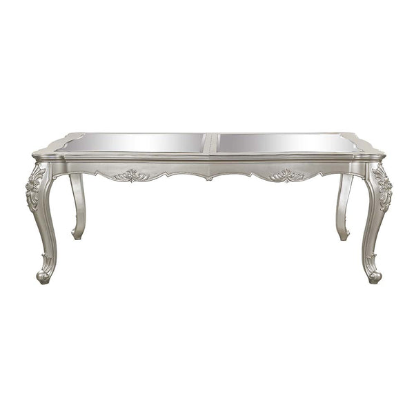 ACME Bently Champagne Finish Dining Table Model DN01367 - MONAVILLA