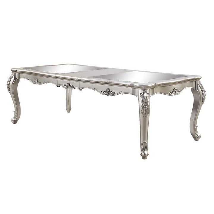 ACME Bently Champagne Finish Dining Table Model DN01367 - MONAVILLA