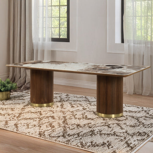 ACME Willene Dining Table w/Ceramic Top Model DN03305