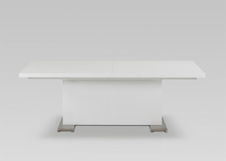 Modrest Bono "T" Modern White Dining Table - MONAVILLA