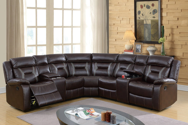 Poundex Motion Sectional Model F6649 - MONAVILLA