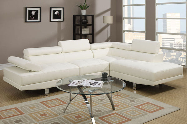 Poundex Sectional Sofa Set Model F7320 - MONAVILLA