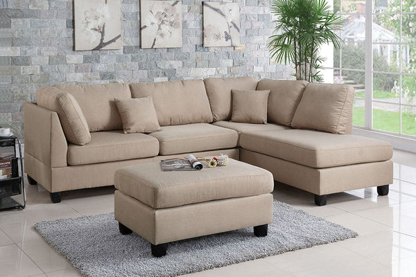 Poundex 3 Piece Sectional Set Model F7605 - MONAVILLA