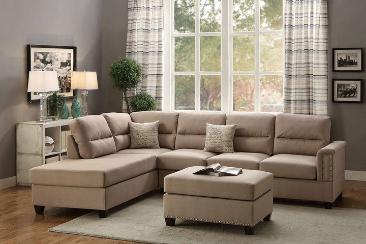 Poundex 3 Piece Sectional Model F7614 - MONAVILLA