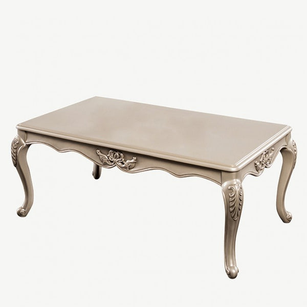 Furniture of America Albacete Traditional Champagne Coffee Table Model FM45006CPN-C - MONAVILLA