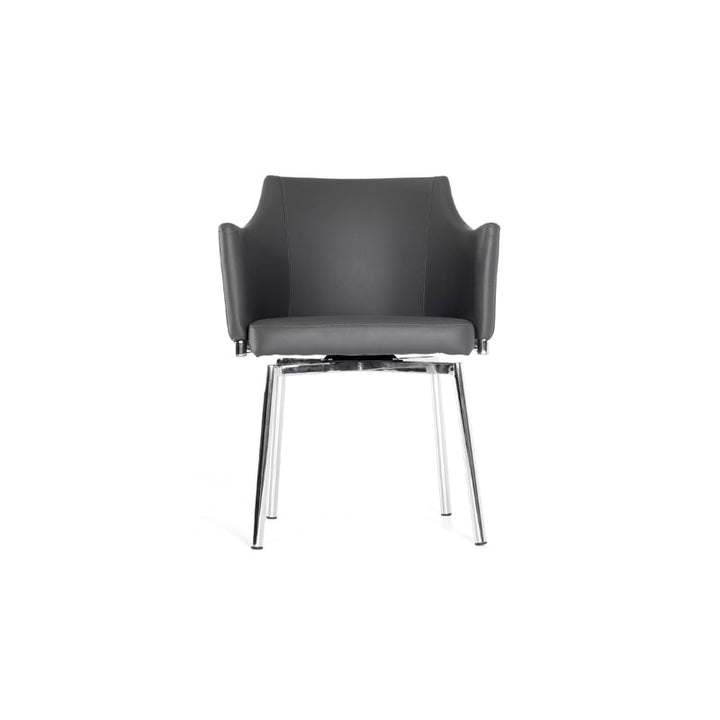 Modrest Kaweah Modern Grey Dining Chair - MONAVILLA