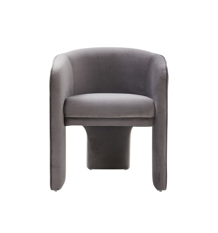 Modrest Kyle Modern Dark Grey Accent Chair - MONAVILLA