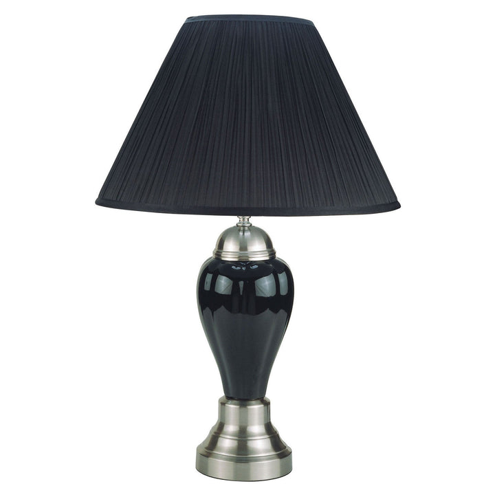 Furniture Of America Niki Black Traditional Table Lamp (6 Ctn) Model L76117BK-6PK - MONAVILLA