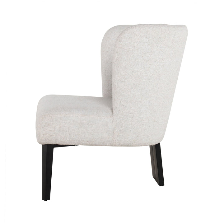 Divani Casa Ladean Modern White Accent Chair - MONAVILLA