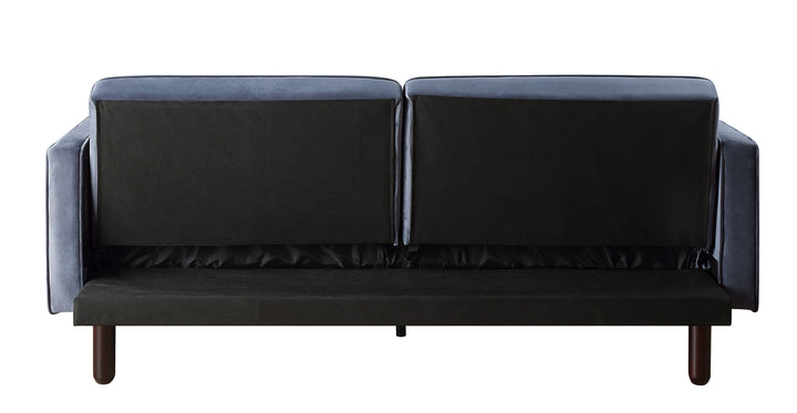 ACME Qinven Dark Gray Velvet Futon Model LV00085 - MONAVILLA