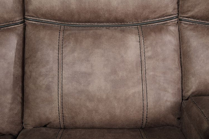 ACME Dollum 2-Tone Chocolate Velvet Sectional Sofa Model LV00397 - MONAVILLA