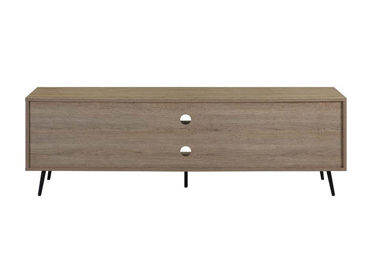 ACME Wafiya Rustic Oak, White & Black Finish TV Stand Model LV00790 - MONAVILLA