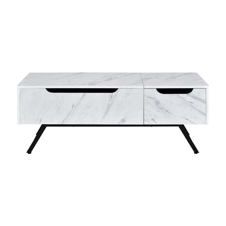 ACME Throm White Finish Coffee Table Model LV00830 - MONAVILLA