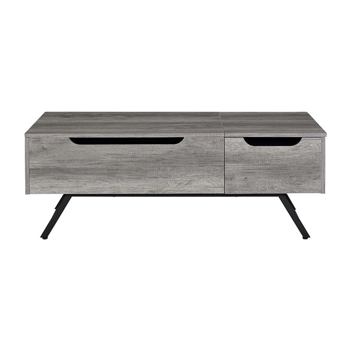 ACME Throm Gray Oak Finish Coffee Table Model LV00832 - MONAVILLA