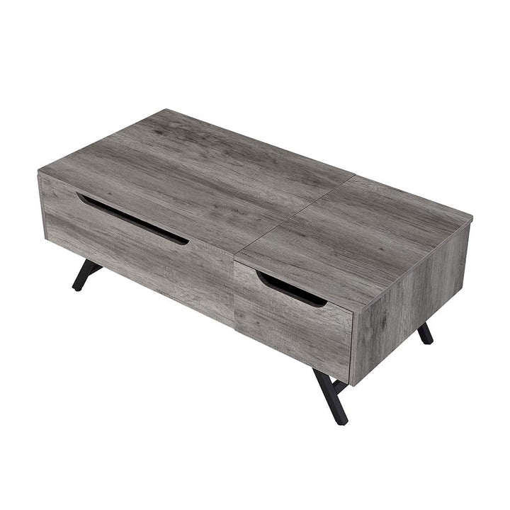 ACME Throm Gray Oak Finish Coffee Table Model LV00832 - MONAVILLA