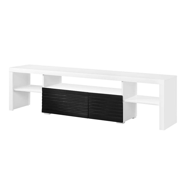 ACME Buck II White & Black High Gloss Finish TV Stand Model LV00998 - MONAVILLA