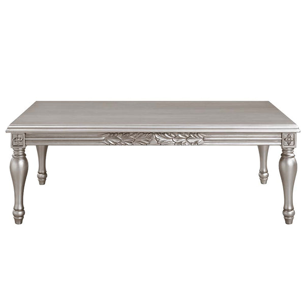 ACME Pelumi Platinum Finish Coffee Table Model LV01115 - MONAVILLA