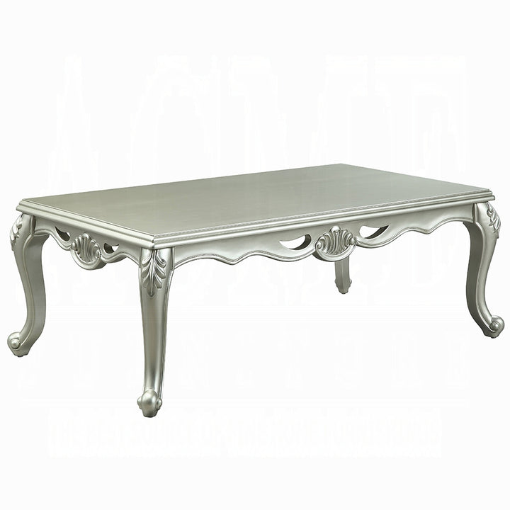 ACME Qunsia Champagne Finish Coffee Table Model LV01120 - MONAVILLA