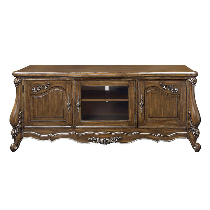 ACME Latisha Antique Oak Finish TV Stand Model LV01413 - MONAVILLA