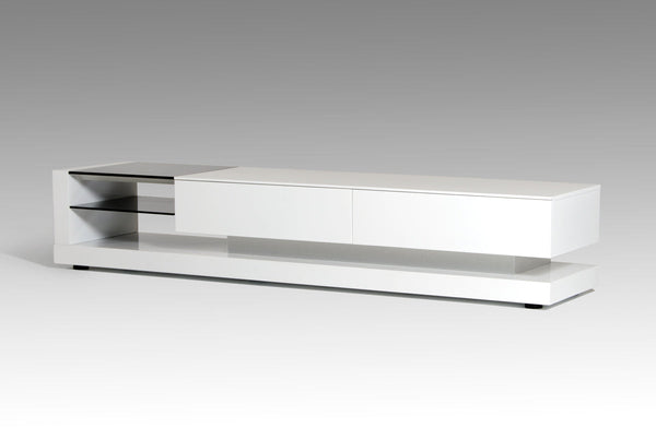 Modrest Mali Modern White TV Stand - MONAVILLA