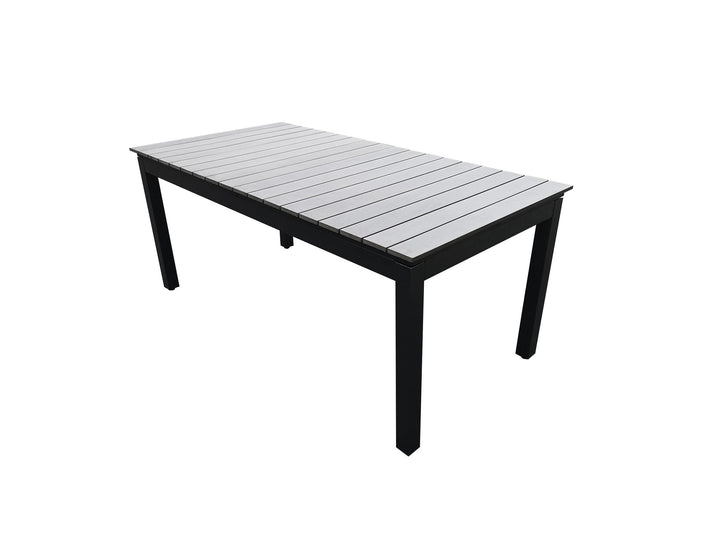 Divani Casa Marina Grey Outdoor Dining Table Set - MONAVILLA