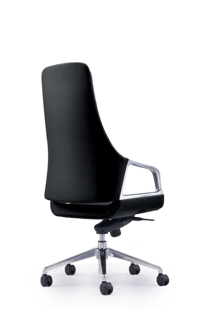 Modrest Merlo Modern Black High Back Executive Office Chair - MONAVILLA