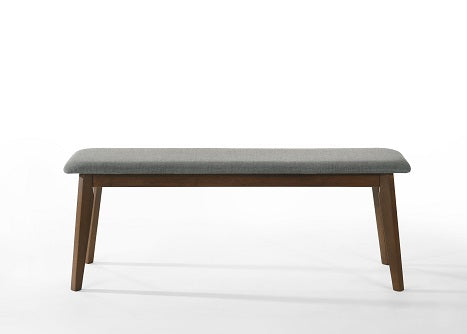 Modrest Castillo Modern Walnut Dining Bench - MONAVILLA