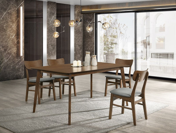 Modrest Castillo Modern Walnut Dining Table - MONAVILLA