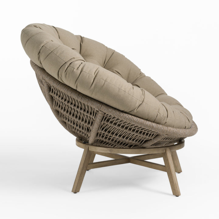 Renava Moon Outdoor Beige Lounge Chair - MONAVILLA