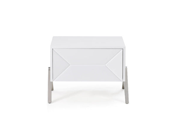 Modrest Candid Modern White Nightstand - MONAVILLA